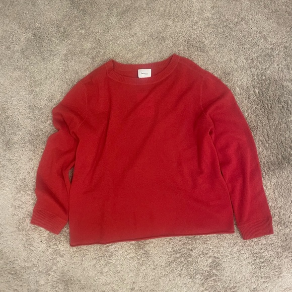 REFORMATION CASHMERE BOYFRIEND SWEATER🍅 - Picture 2 of 4